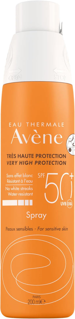 Avene Eau Thermale Sun Care Sun Protection SPF 50+ Spray Sensitive Skin 200ml