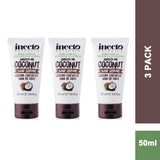 3 PACK - Inecto Naturals SMOOTH ME Coconut Oil Hair Serum 50ml