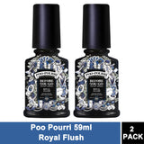 Poo Pourri Before You Go Toilet Spray Freshener 59ml - Royal Flush (2 PACK)