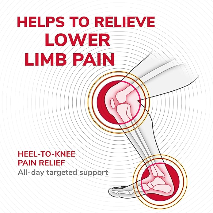 Scholl In-Balance Orthotics Knee to Heel 3 in 1 Insoles - Medium / Large EU PACK