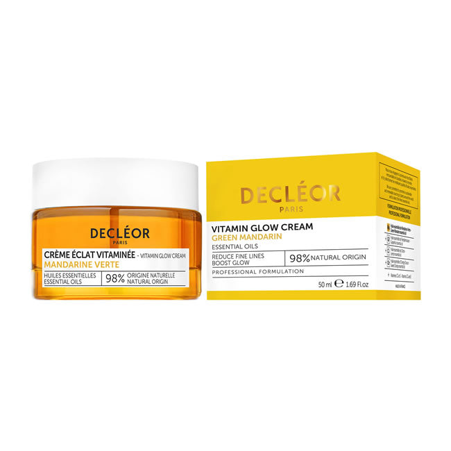 Decleor Paris Green Mandarin Vitamin Glow Cream Glow + Reduce Fine Lines 50ml