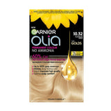 3 PACK - Garnier OLIA Permanent Hair Colour Ammonia Free - 10.32 Platinum Gold