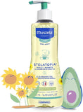 Mustela Baby Stelatopia Cleansing Oil For Atopic-Prone Skin 500ml