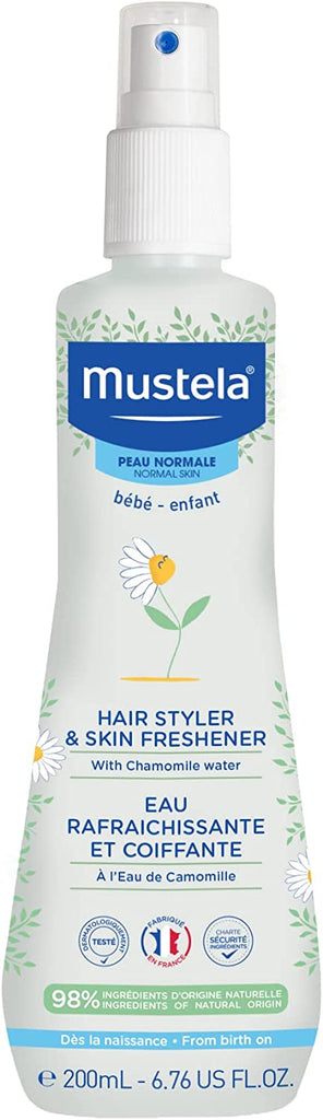 Mustela Baby Hair Styler and Skin Refresher Spray with Chamomile 200ml