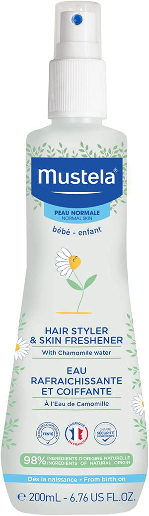 Mustela Baby Hair Styler and Skin Refresher Spray with Chamomile 200ml