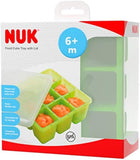 NUK Food Cube Tray with Lid for Freezing Baby Food 6 Months+ BPA Free