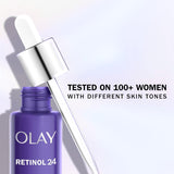 Olay Retinol24 Night Renewal Serum 40ml | Hydrating Anti-Ageing Night Serum
