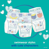 Pampers Splashers Disposable Swim Pants Size 5-6 Weight 14kg - Pack of 10