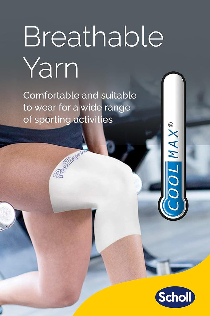 Scholl ProSport Elasticated Support - Compression Bandage for Knee - Large