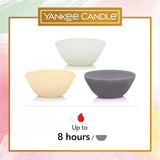Yankee Candle Gift Set - 3 Scented Wax Melts + Melt Warmer & Unscented Tea Light