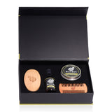 Urbane Men Beard Care Kit Premium Scented Beard Oil Balm Brush Comb - The Bossed