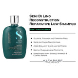 Alfaparf Milano Semi Di Lino Hair Reconstruction Reparative Shampoo (VARIOS SIZES)