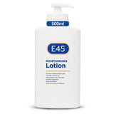 E45 Moisturising Lotion For Dry Sensitive Skin Perfume Free - 500ml Pump
