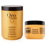 Fanola Oro Therapy 24k Illuminating Hair Mask with Keratin and Argan Oil (VARIOUS SIZES)