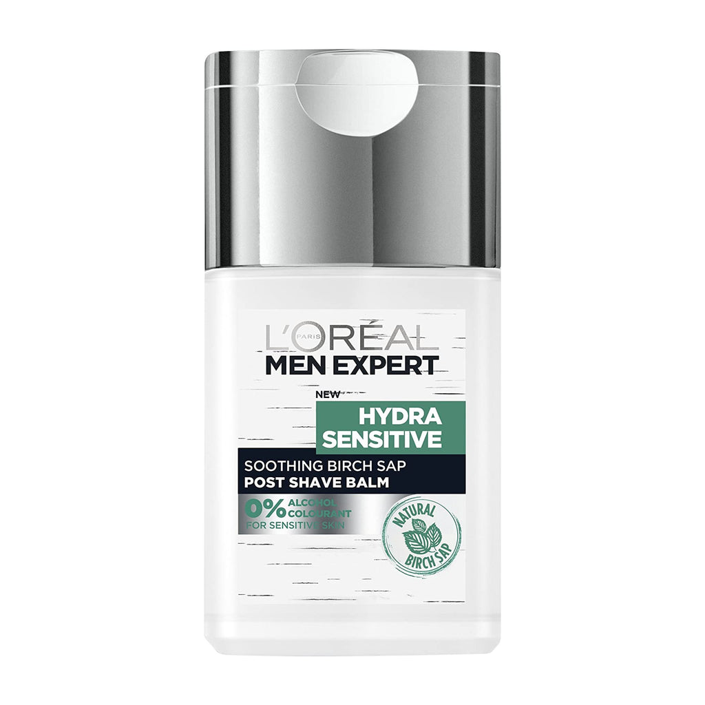 L'Oreal Men Expert Hydra Sensitive Soothing Birch SAP Post Shave Balm 125ml