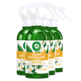4 PACK - Air Wick Odour Neutralising Air Freshener Spray Fresh Dew White Jasmine