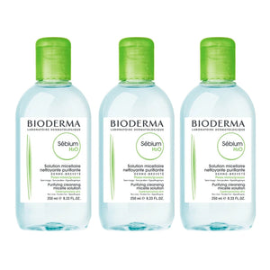 Bioderma Sebium H2O Make Up Removing Micellar Water Oily/Comb Skin (Multiple Packs)