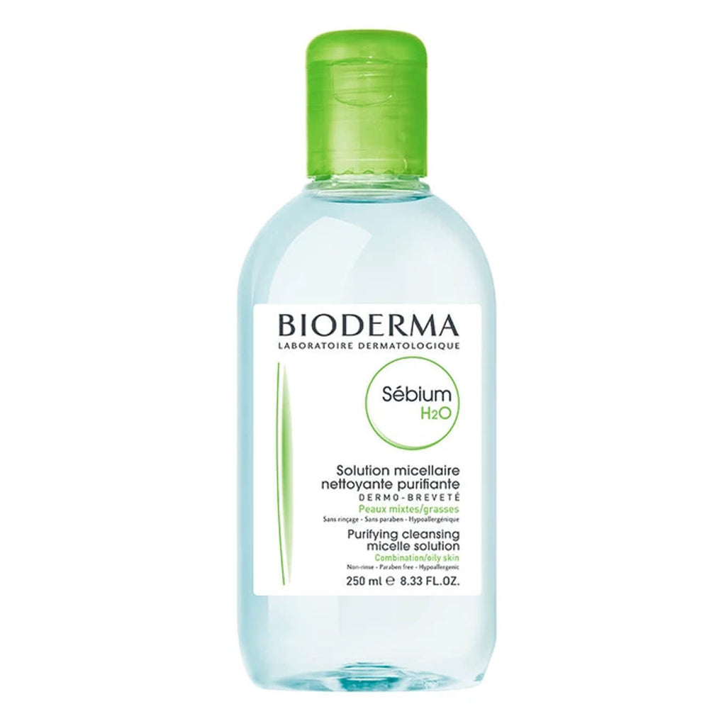 Bioderma Sebium H2O Make Up Removing Micellar Water Oily/Comb Skin (Multiple Packs)