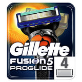 Gillette Fusion 5 ProGlide Pack of 4 Replacement Blade Refills