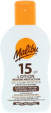 Malibu Medium Protection Water Resistant SPF 15 Sun-Screen Lotion (VARIOUS SIZES)