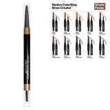Revlon Colorstay Brow Creator Eyebrow Pencil with Powder and Brush 615 Soft Black