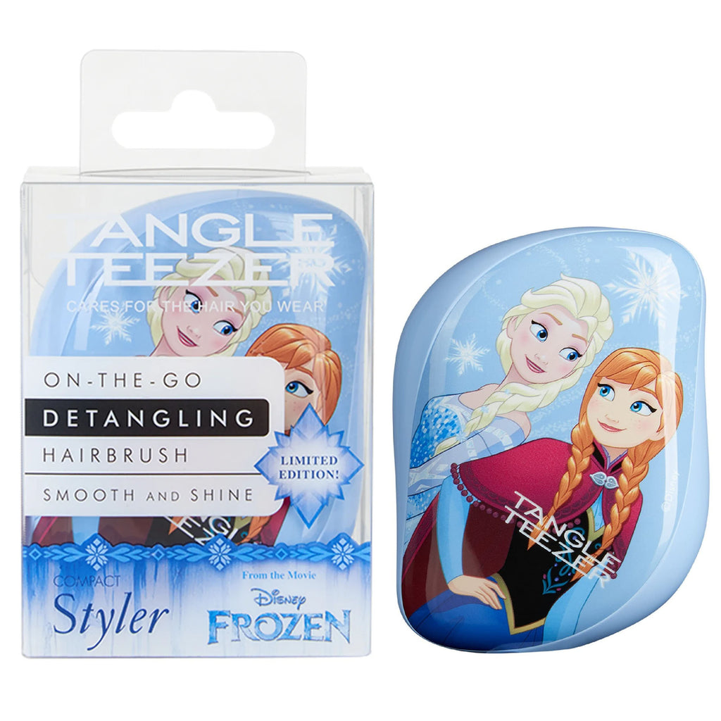 Tangle Teezer Compact Styler Detangling Hair Brush On The Go - Disney Frozen