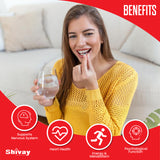 Vitamin B1 Thiamine 100mg Supplement - 90 Vegan Tablets - 3 Months Supply - Supports Heart, Nervous, Immune Function - Made in The UK - Shivay Herbals
