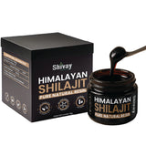 Shivay Herbals Himalayan Shilajit Resin 30g - Rich in Fulvic Acid + Humic Acid + Trace Minerals Sourced from Himalayas