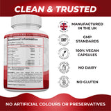 Shivay Herbals Apple Cider Vinegar Complex with The Mother 180 Capsules - 1500mg ACV per Serving with Turmeric, Ginger, Cayenne & Bio Cultures