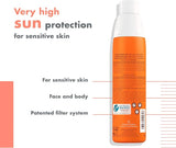 Avene Eau Thermale Sun Care Sun Protection SPF 50+ Spray Sensitive Skin 200ml