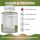 Berberine 11-in-1 Complex with ACV,Cinnamon,Chromium,Zinc - 120 Vegan Capsules