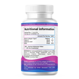 Shivay Herbals Marine Collagen Complex with Vitamin C, Hyaluronic Acid, Biotin | 1000mg Hydrolysed Type I Collagen Supplement for Hair Skin Nails | 120 Capsules - 2 Month Supply