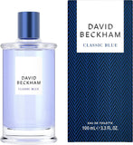 David Beckham Classic Blue Eau De Toilette 100ml | Fresh & Vibrant Men’s Fragrance | Authentic EDT Spray