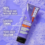 Fudge Everyday Clean Blonde Damage Rewind Violet Toning Shampoo 250ml