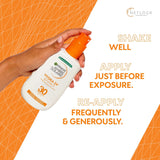 Garnier Ambre Solaire Hydra Protect SPF 30 Spray 200ml | 24H Hydration | UVA+UVB Sun Protection