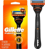 Gillette Fusion 5 POWER Mens Black Shaving Razor - 1 Razor + Battery