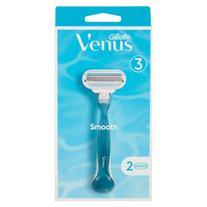 Gillette Venus Smooth Shaving Razor for Women - with 2 Replacement Blades
