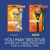 Gillette Fusion 5 Mens Manual Shaving Razor - Razor Handle + 2 Blades