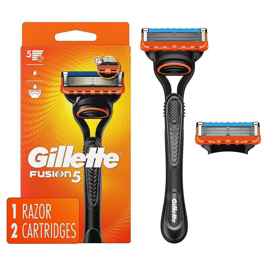 Gillette Razor Sizes Gillette Fusion 5 Mens Manual Shaving Razor - Razor Handle (Various Pa ...