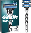 Gillette Mach 3 Shaving Razor for Men with 2 Replacement Blades