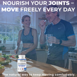 Shivay Herbals Glucosamine and Chondroitin High Strength Complex with Vitamin C, MSM, Turmeric, Ginger, Black Pepper | 120 Capsules - 2 Month Supply | Joint & Bone Support