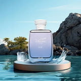 Hawas Ice Eau de Parfum for Men 100ml | Fresh Citrus & Woody Scent | Long-Lasting Masculine Fragrance