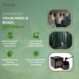 Shivay Herbals Himalayan Shilajit Resin 30g - Rich in Fulvic Acid + Humic Acid + Trace Minerals Sourced from Himalayas