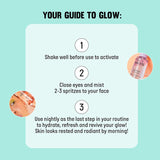 Isle of Paradise Night Glow Gradual Self-Tan Face Mist 100ml