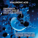 Nivea Men Anti-Age Hyaluron Eye Cream 15ml Reduces Wrinkles & Eye Bags