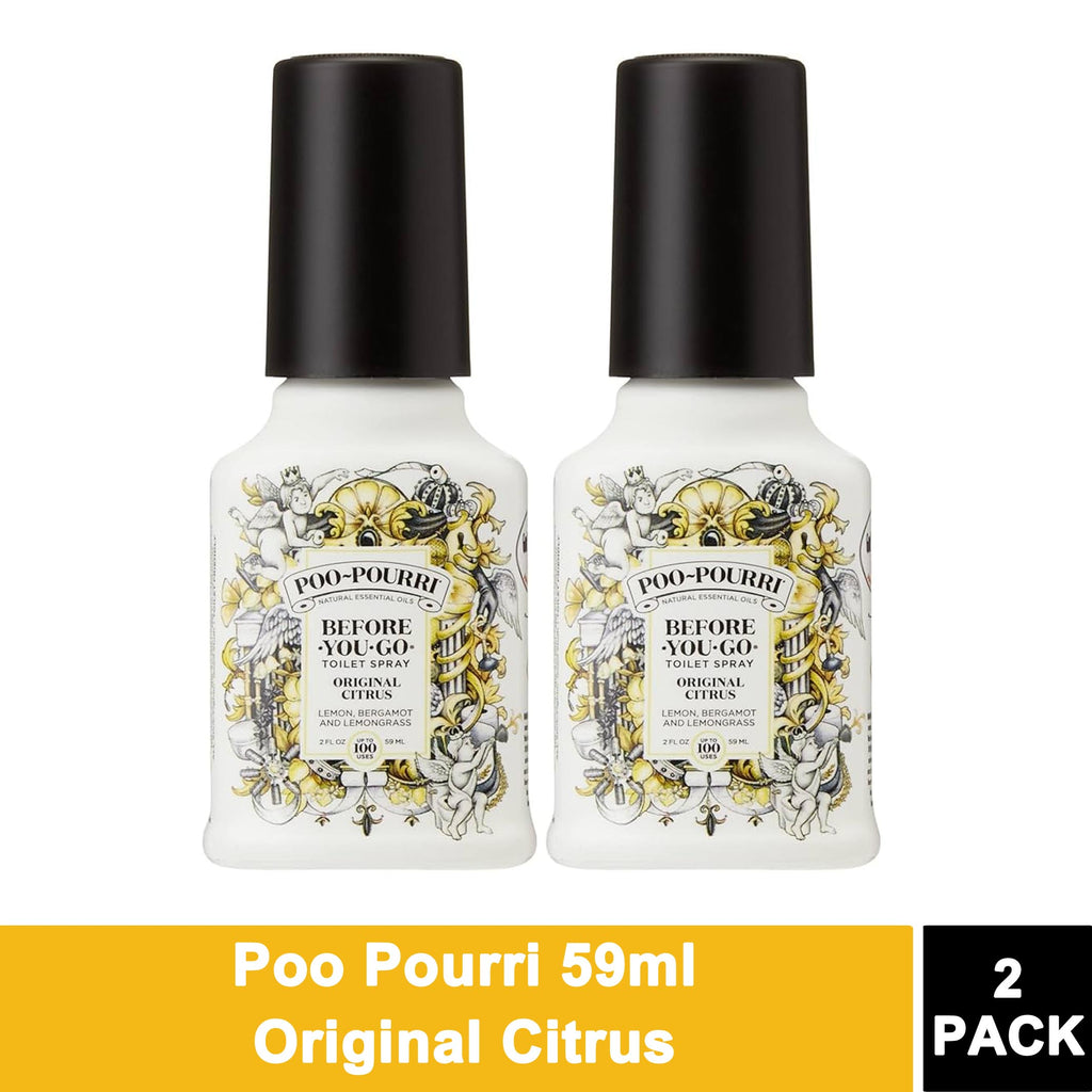 Poopour Poo Pourri Before You Go Toilet Spray Freshener 59ml - Original Citrus ...