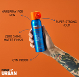 Fudge Urban Matte Headmaster Hairspray for Men Texturising Spray 135ml