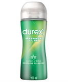 Durex 2 in 1 Water Based Massage Lube Aloe Vera Soothing Pleasure 200ml