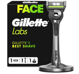 Gillette Labs Shaving Razor Exfoliating Bar with Stand - 1 Razor Handle + 1 Blade