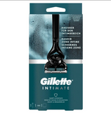 Gillette Body & Intimate Shaving Razor for Pubic Hair - Gentle & Easy